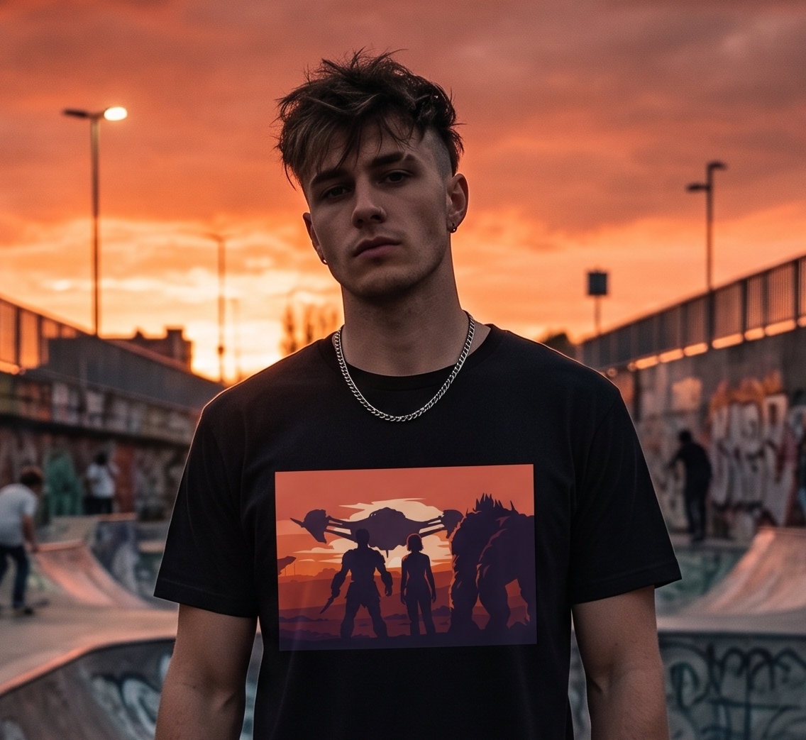 Predator Graphic T‑Shirt