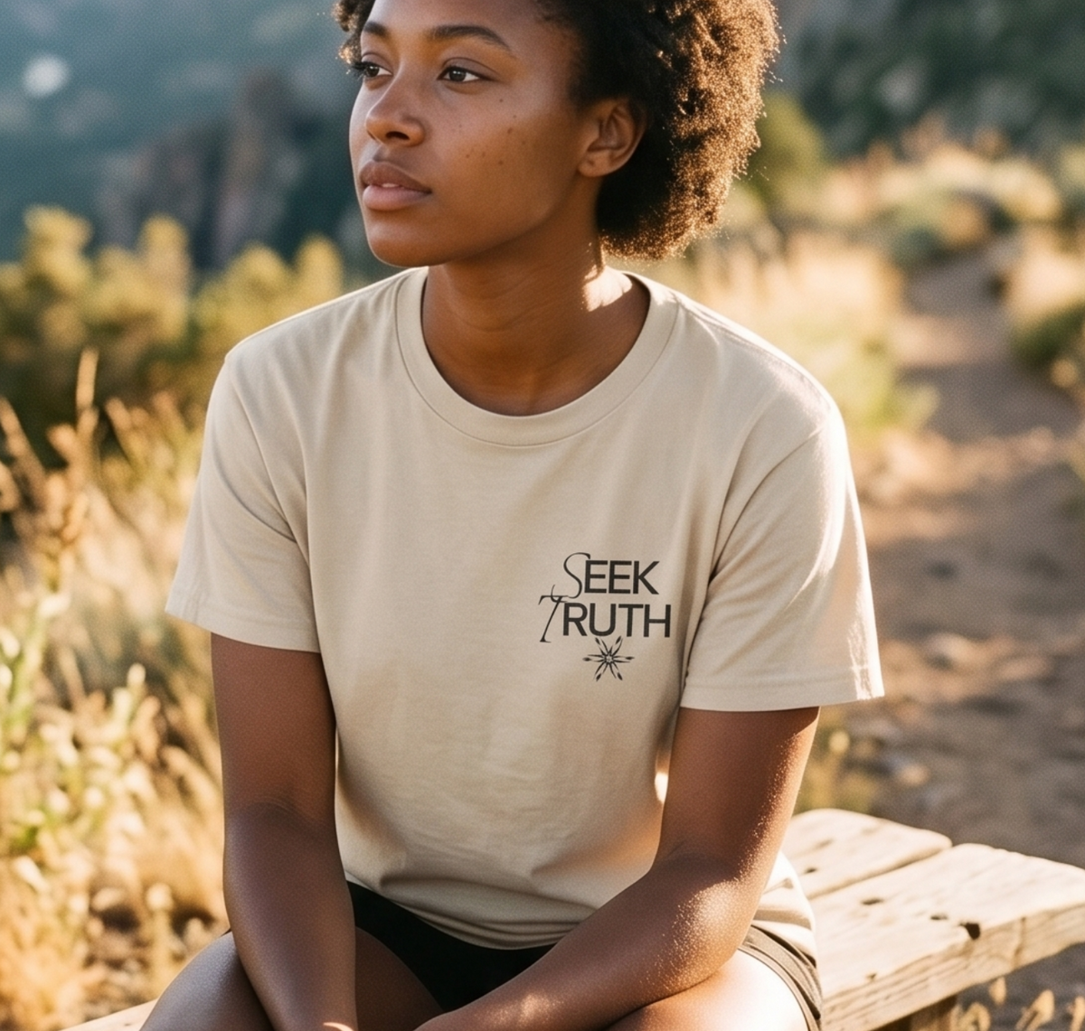 Seek Truth T-Shirt | Minimalist Tee