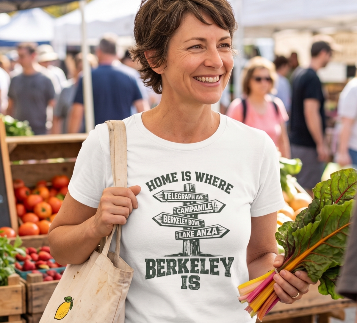 Berkeley Is Signpost Graphic Tee